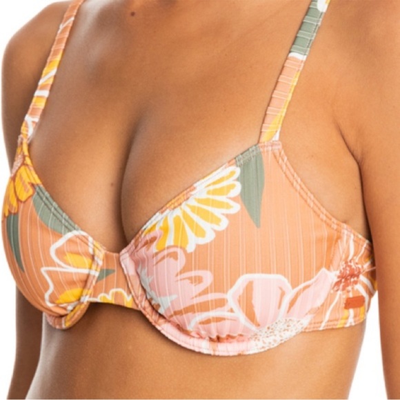 ROXY 70’s inspired bloom boogie bikini - Picture 4 of 5